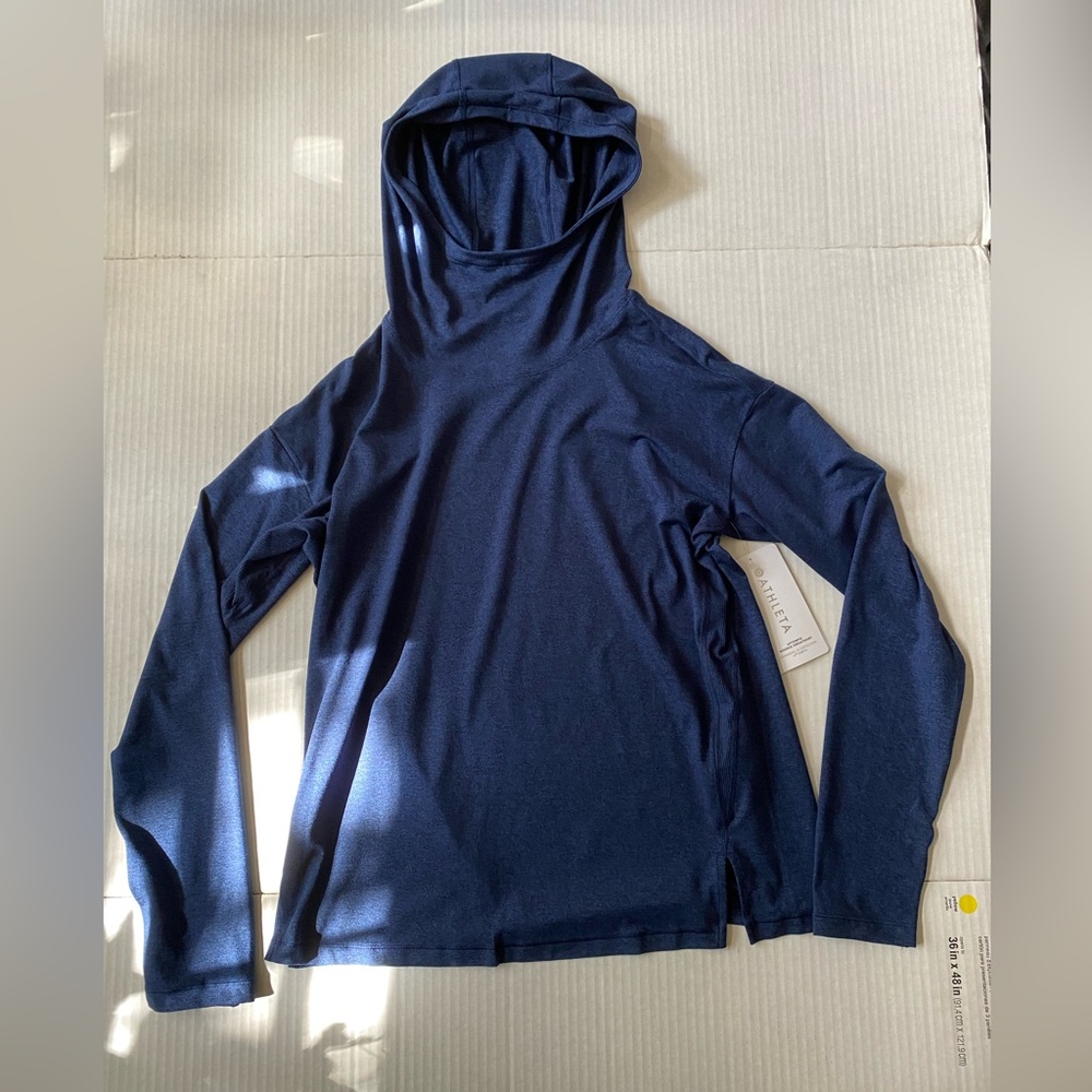 NWT Athleta Uptempo Hoodie Sweatshirt Size S